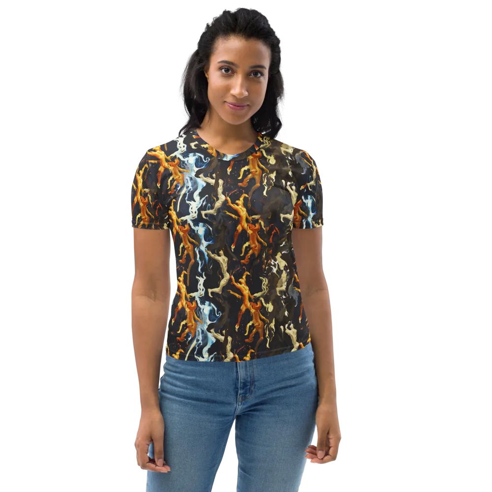 Ember Apparitions on Women's Crew Neck T-Shirt — Front