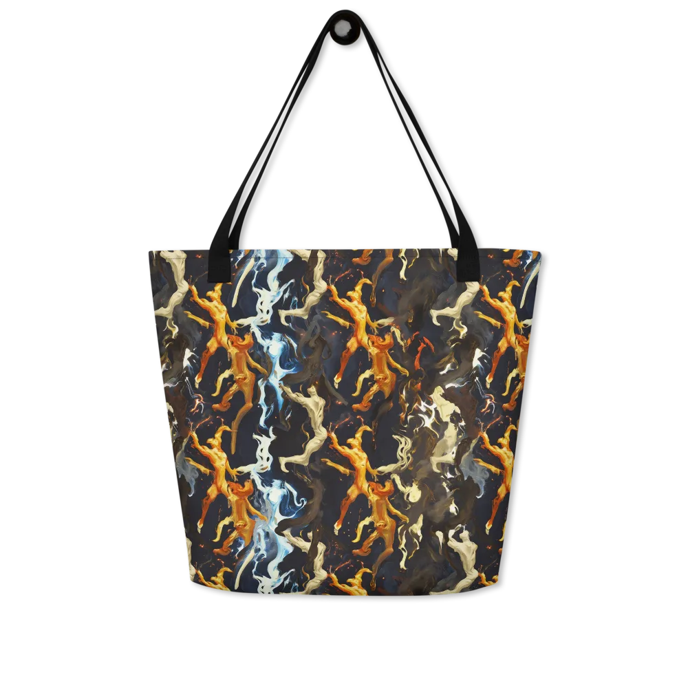 Ember Apparitions on Large Tote Bag W/ Pocket — Front