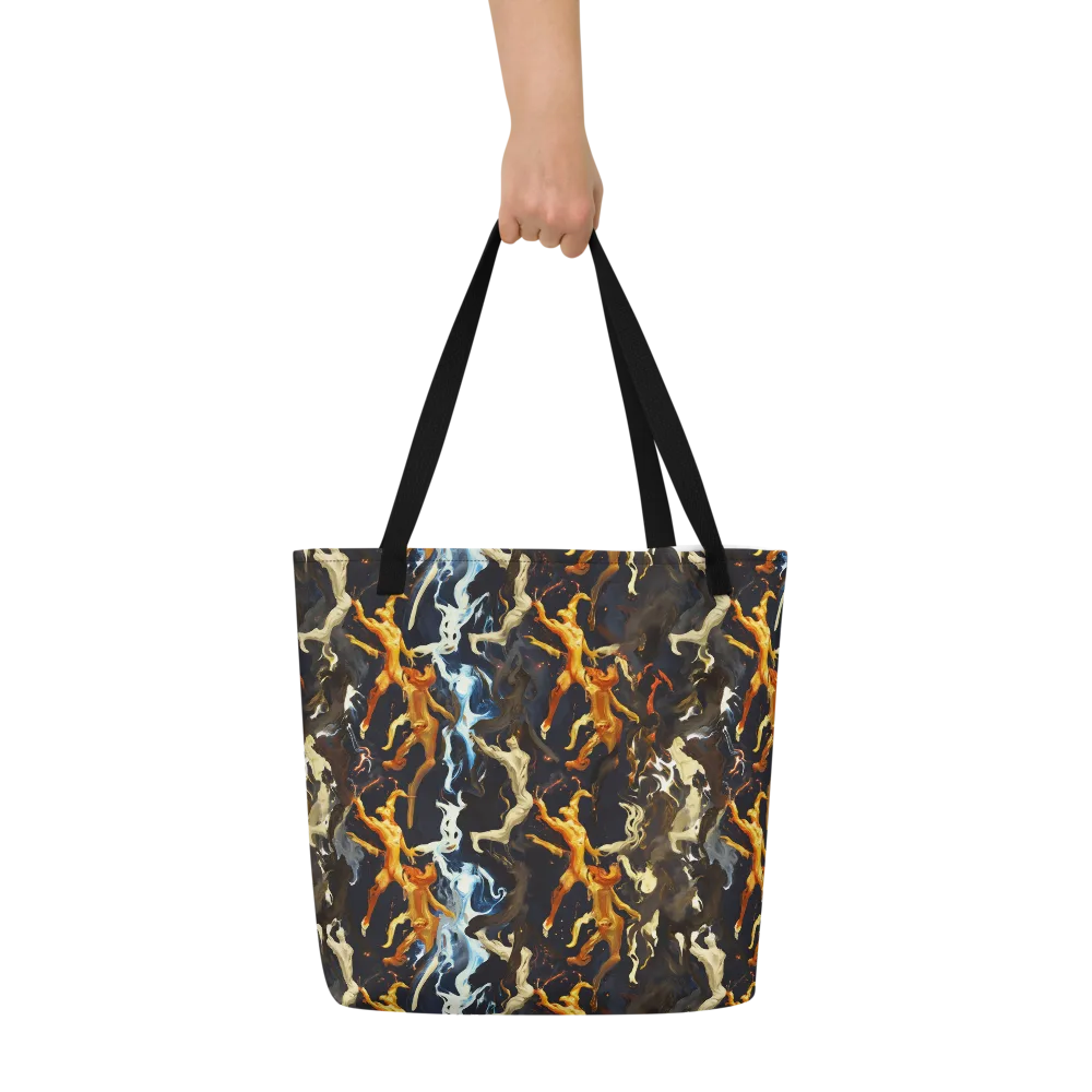 Ember Apparitions on Large Tote Bag W/ Pocket — Front