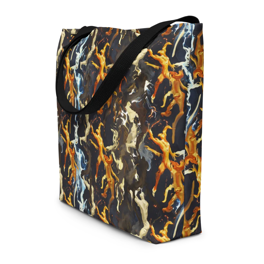 Ember Apparitions on Large Tote Bag W/ Pocket — Front