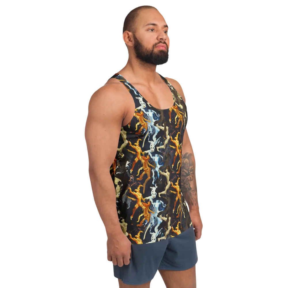 Ember Apparitions on Men's Tank Top — Right Front