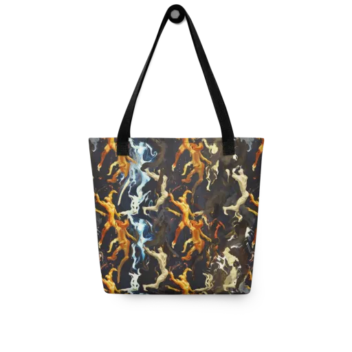 Ember Apparitions on a Tote Bag