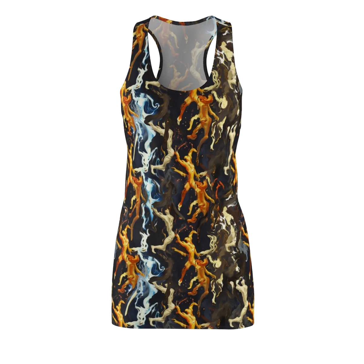 Ember Apparitions on Racerback Dress — Front