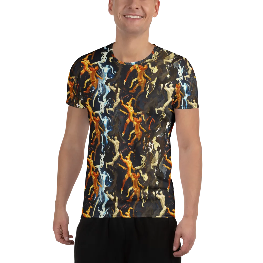 Ember Apparitions on Men's Athletic T-Shirt — Front