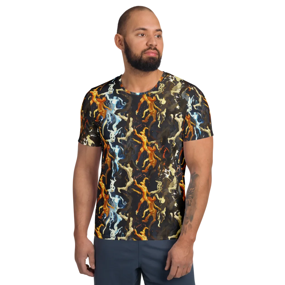 Ember Apparitions on Men's Athletic T-Shirt — Front