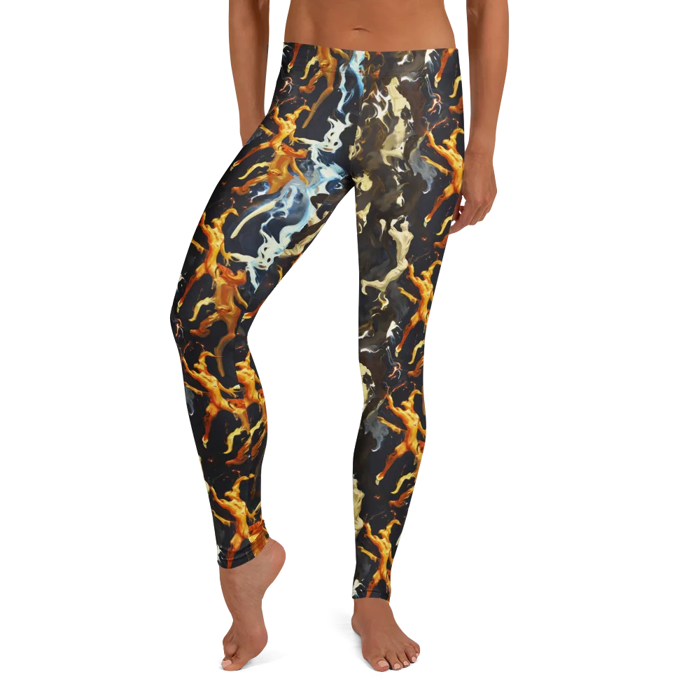 Ember Apparitions on Leggings — Front