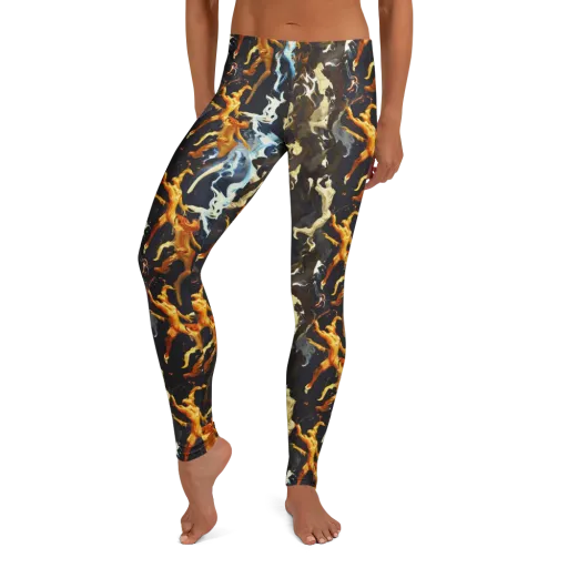 Ember Apparitions on a Leggings
