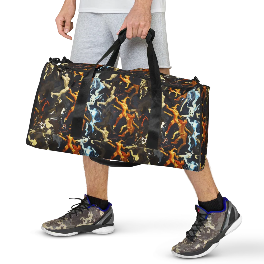 Ember Apparitions on Duffle Bag — Front