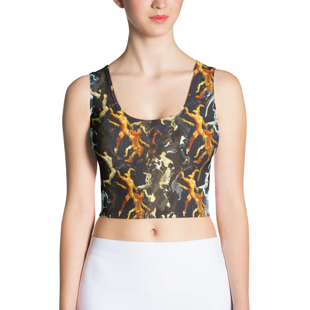Ember Apparitions on Crop Top — Front