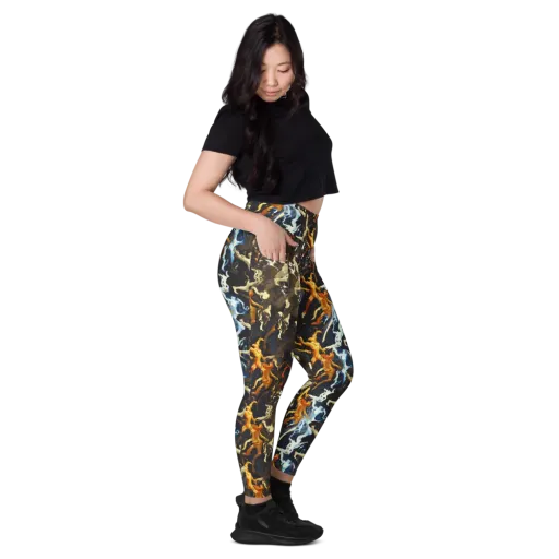 Ember Apparitions on a Leggings with Pockets