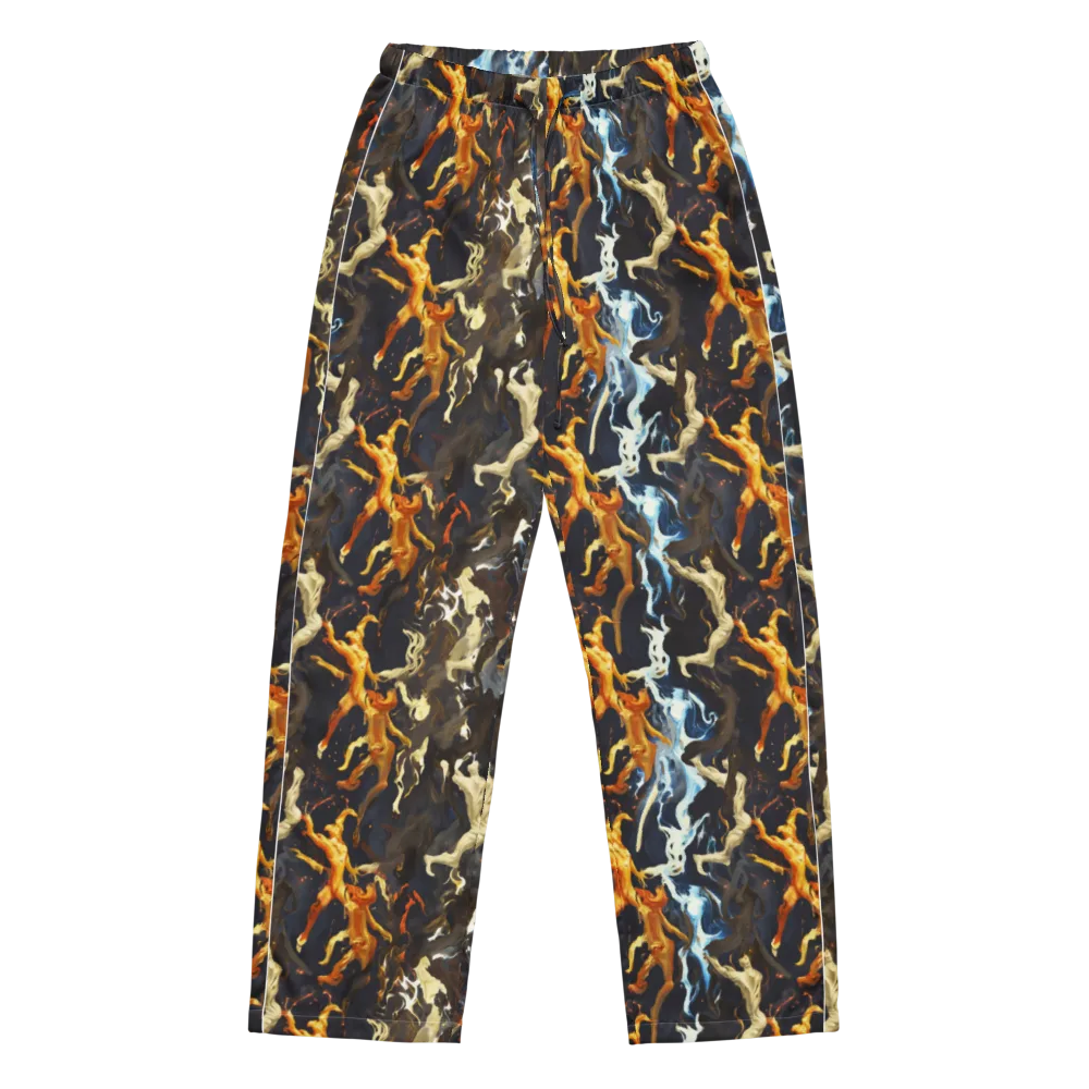 Ember Apparitions on Women's Pajama Pants — Front