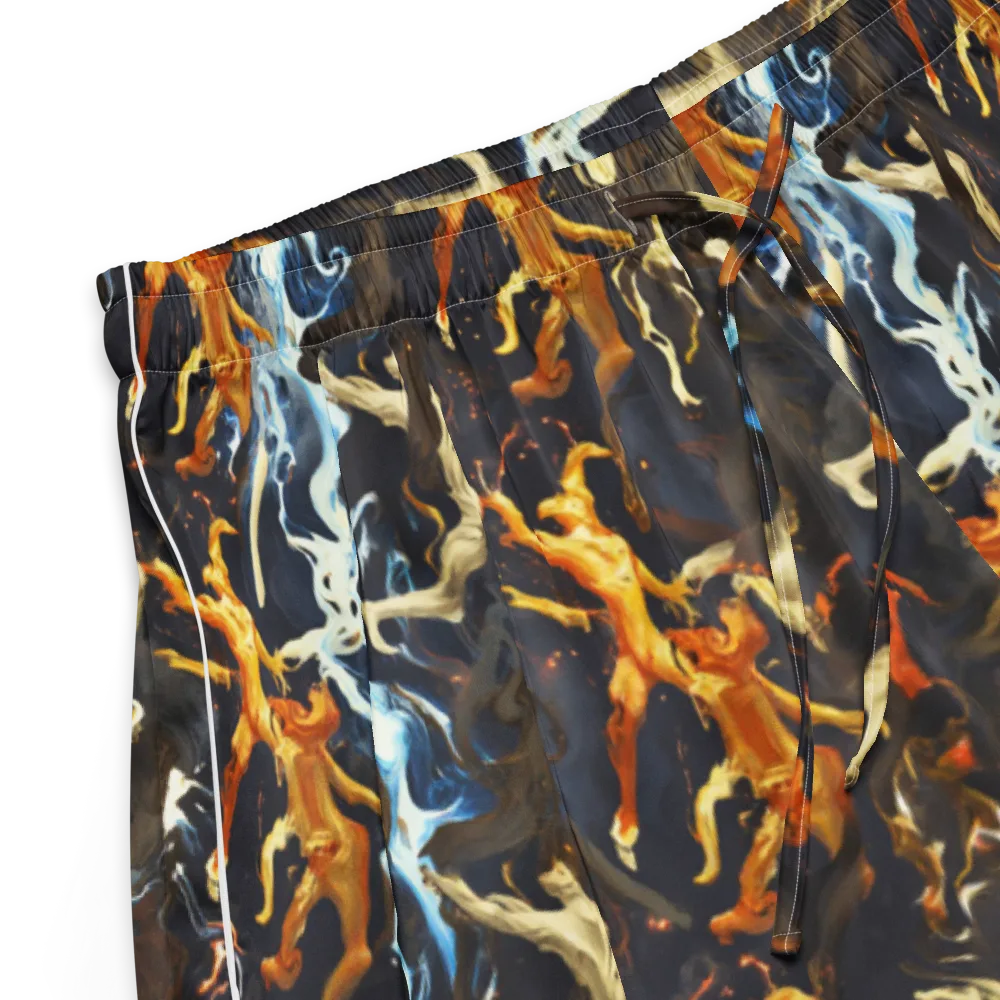 Ember Apparitions on Women's Pajama Shorts — Product details