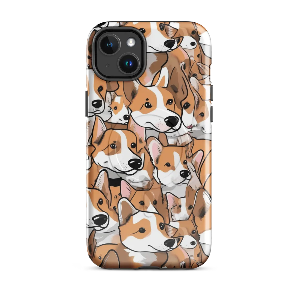 Corgi Couture on MagSafe Tough Case for iPhone® — Front