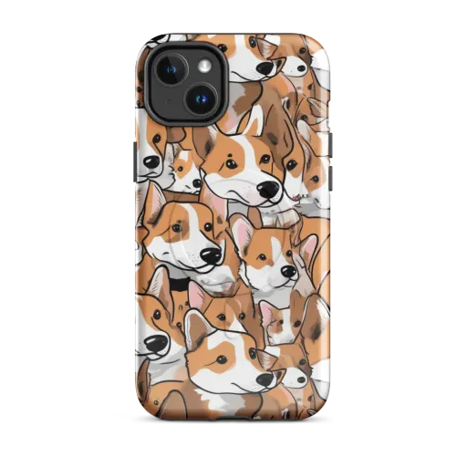 Corgi Couture on a MagSafe Tough Case for iPhone®