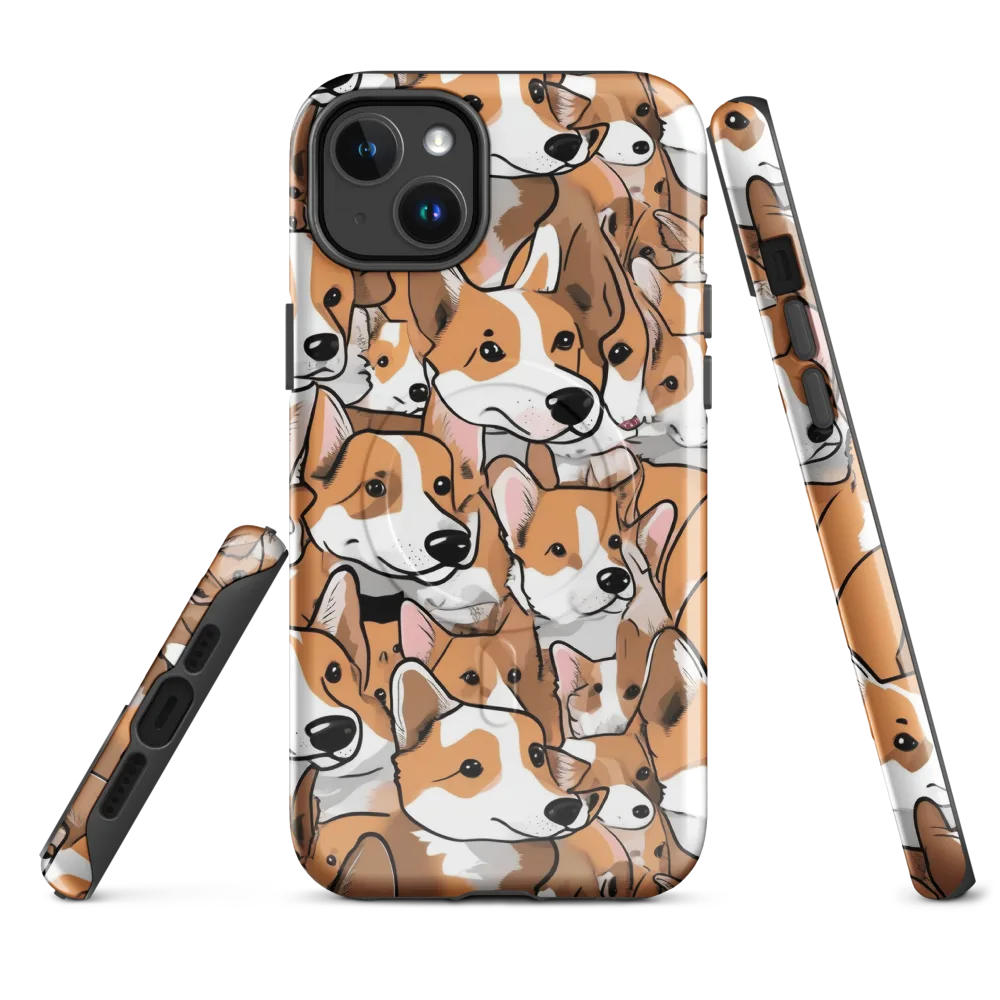 Corgi Couture on MagSafe Tough Case for iPhone® — Front
