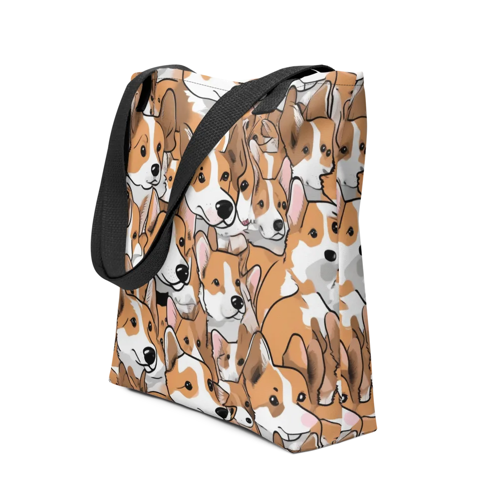 Corgi Couture on Tote Bag — Front