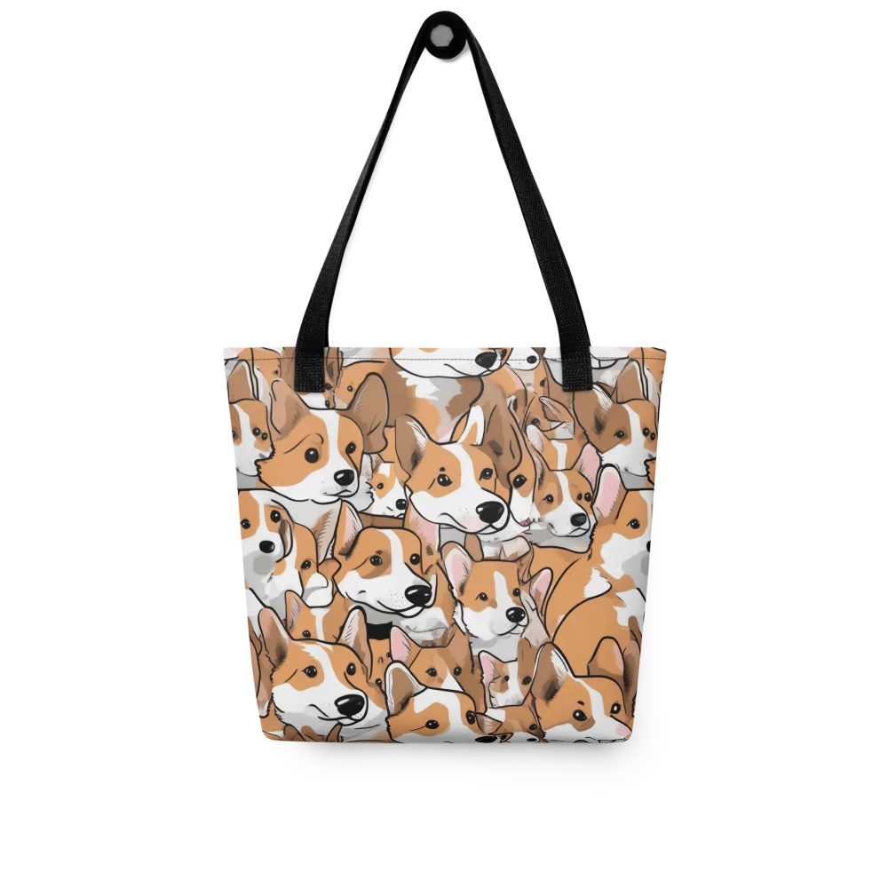 Corgi Couture on Tote Bag — Front