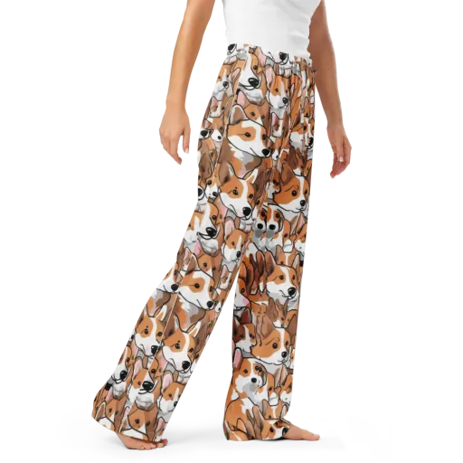 Corgi Couture on a Women's Pajama Pants
