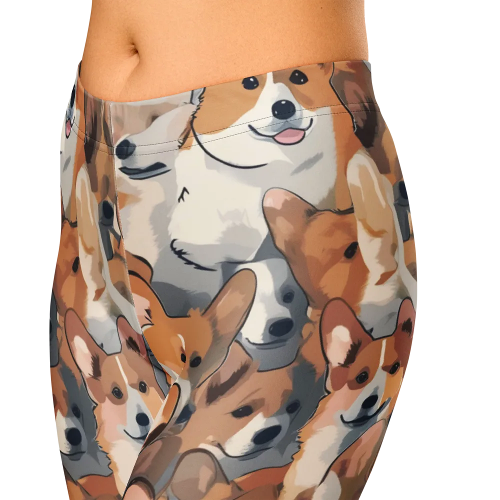Pembroke Parade on Capri Leggings — Zoomed-in