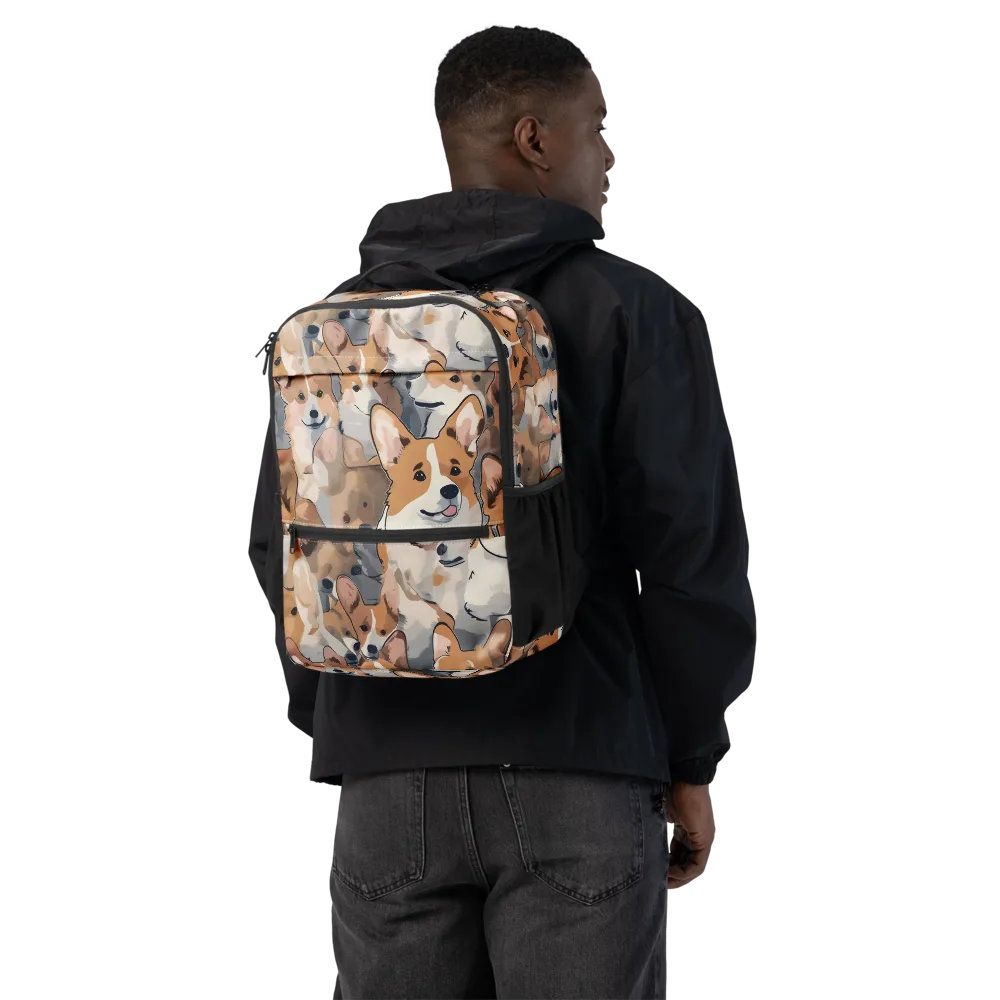 Pembroke Parade on Utility Backpack — Back