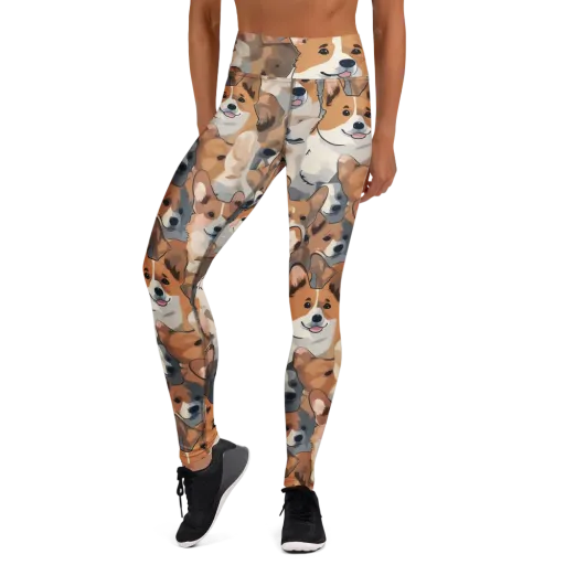 Pembroke Parade on a Yoga Leggings