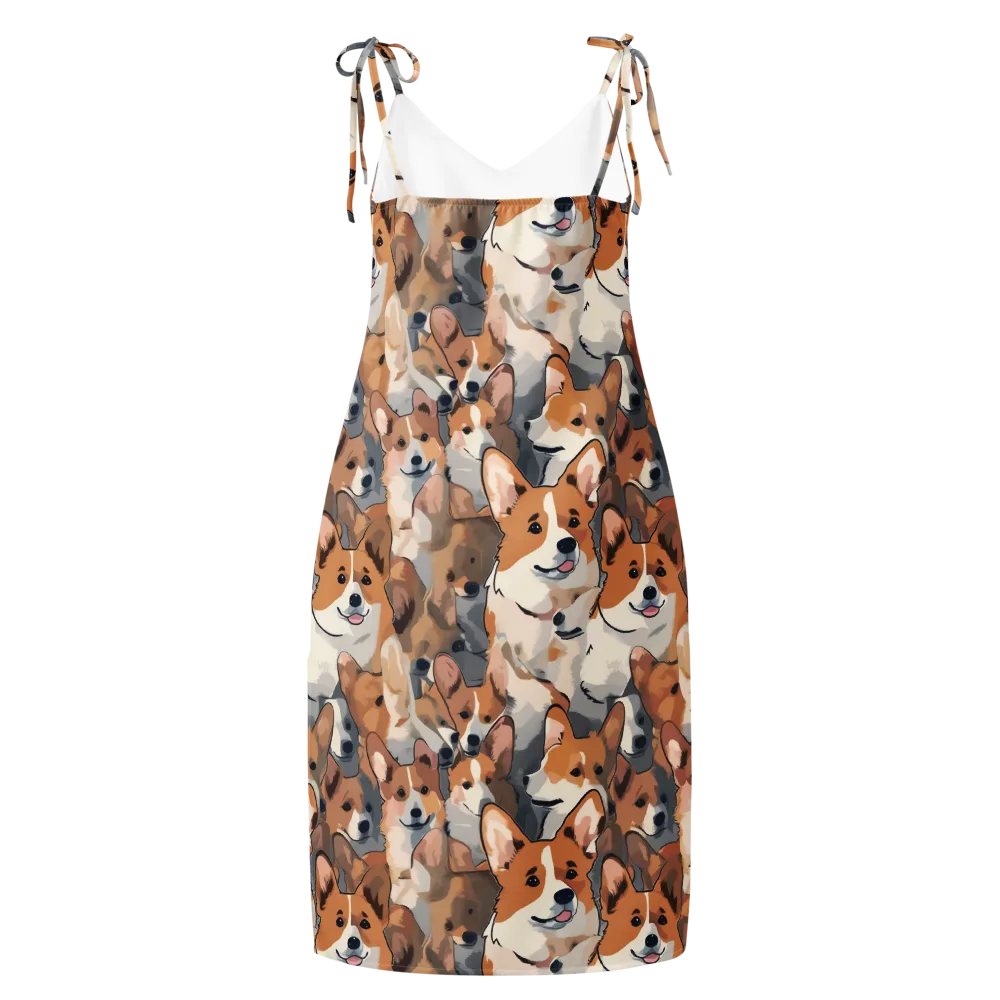 Pembroke Parade on Slip Dress — Back