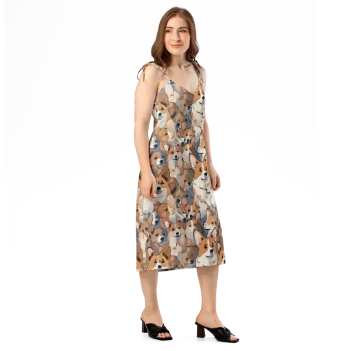 Pembroke Parade on a Slip Dress