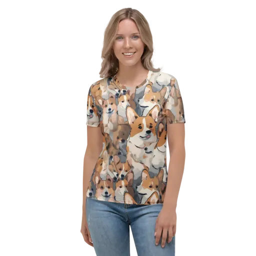 Pembroke Parade on a Women's Crew Neck T-Shirt