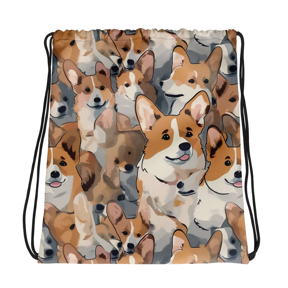 Pembroke Parade on Drawstring Bag — Photo