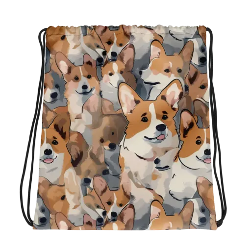 Pembroke Parade on a Drawstring Bag