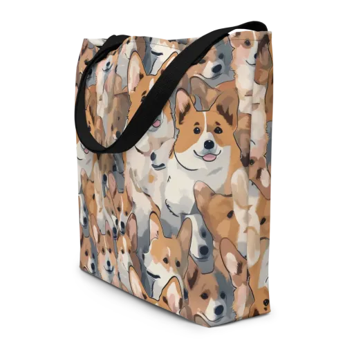 Pembroke Parade on a Large Tote Bag W/ Pocket