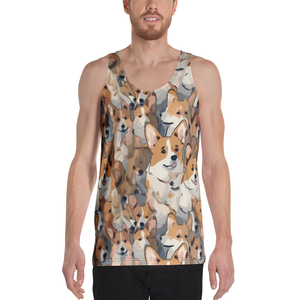 Pembroke Parade on Men's Tank Top — Front
