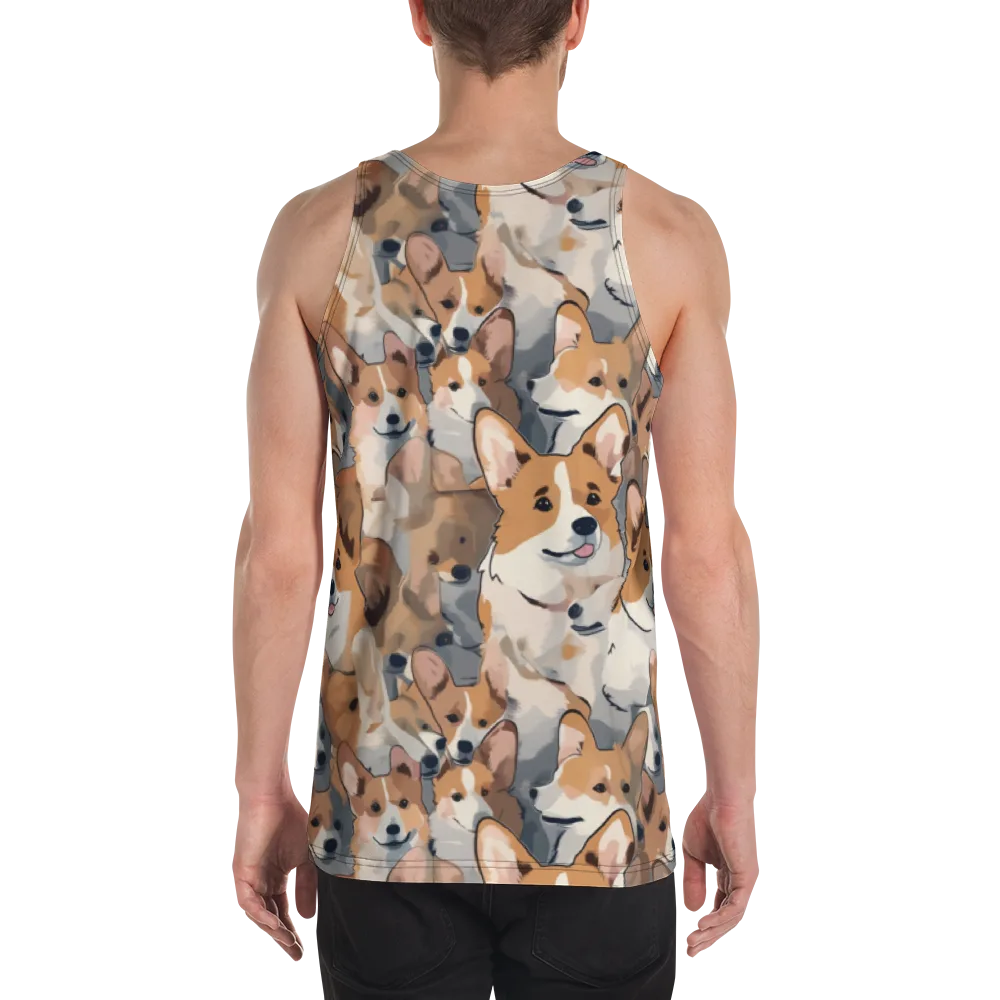 Pembroke Parade on Men's Tank Top — Back