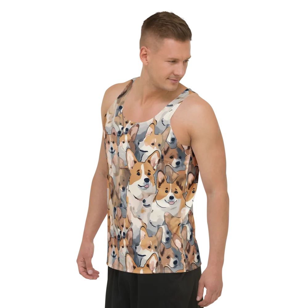 Pembroke Parade on Men's Tank Top — Left Front