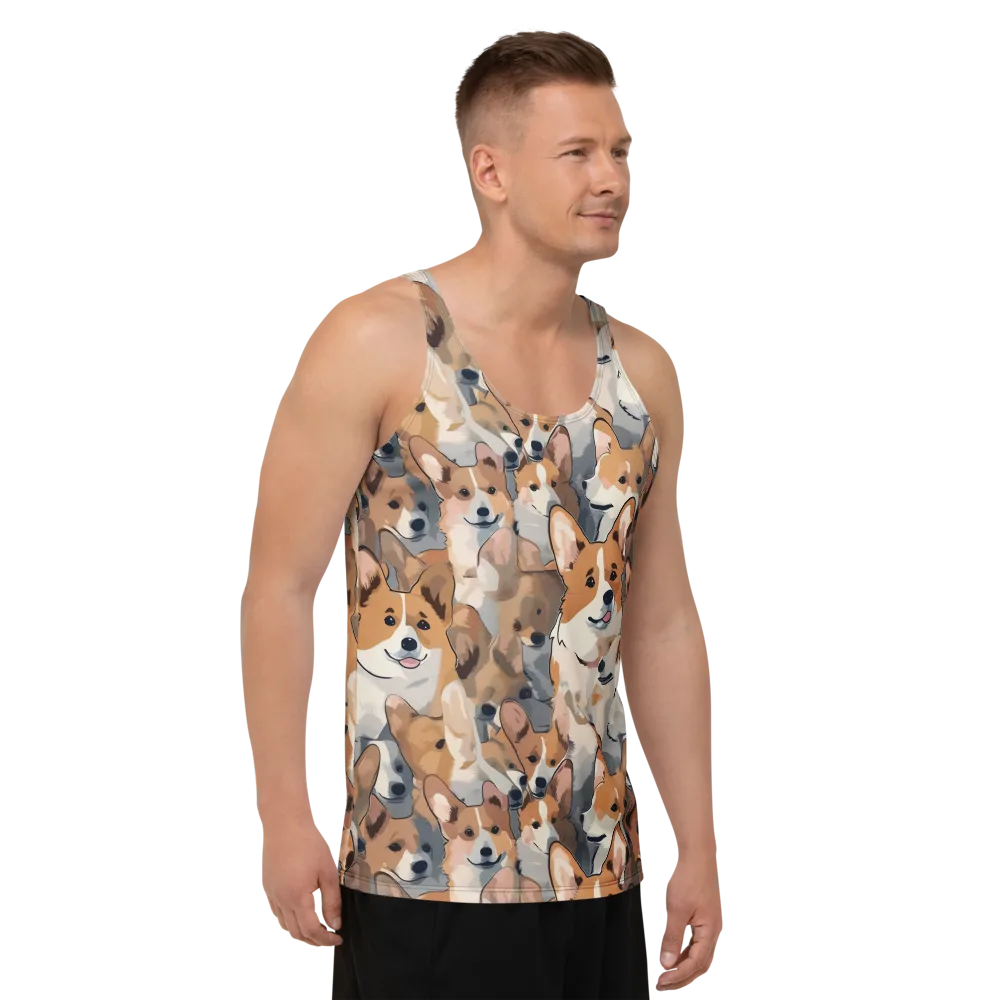 Pembroke Parade on Men's Tank Top — Right Front