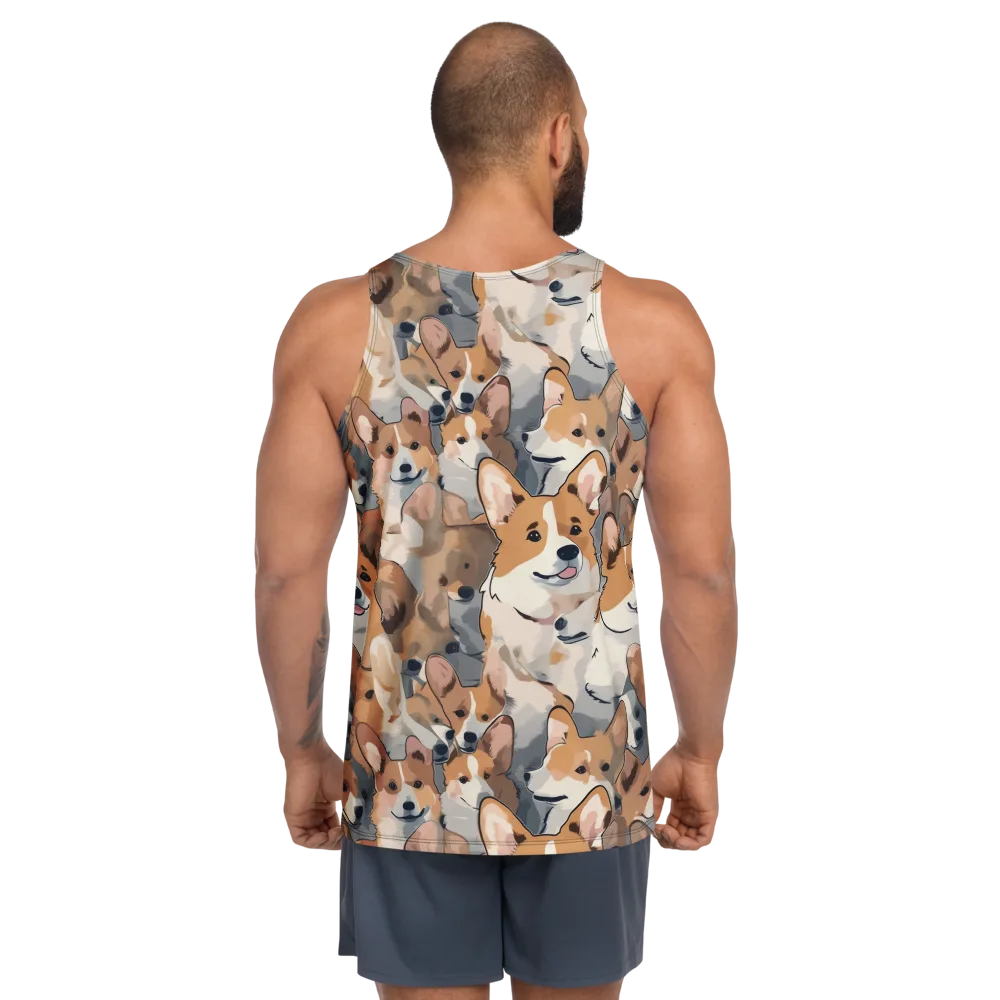 Pembroke Parade on Men's Tank Top — Back