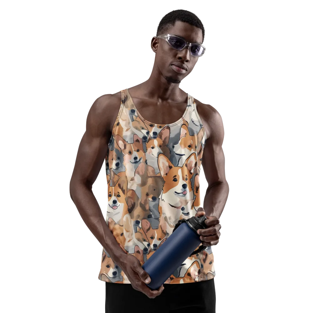 Pembroke Parade on Men's Tank Top — Front