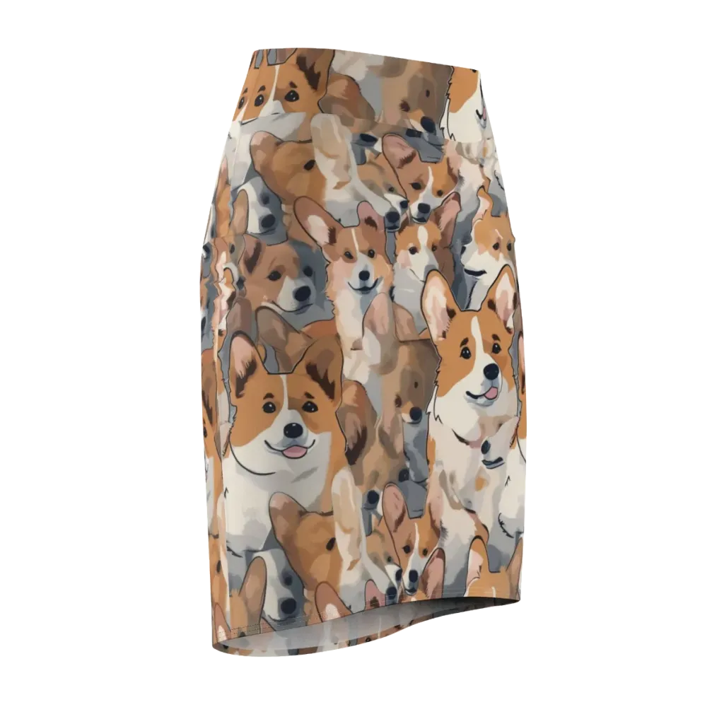 Pembroke Parade on Pencil Skirt — Front Side