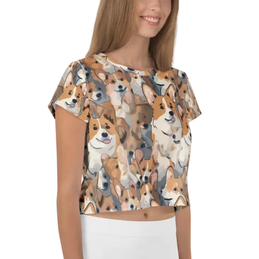 Pembroke Parade on a Crop Tee