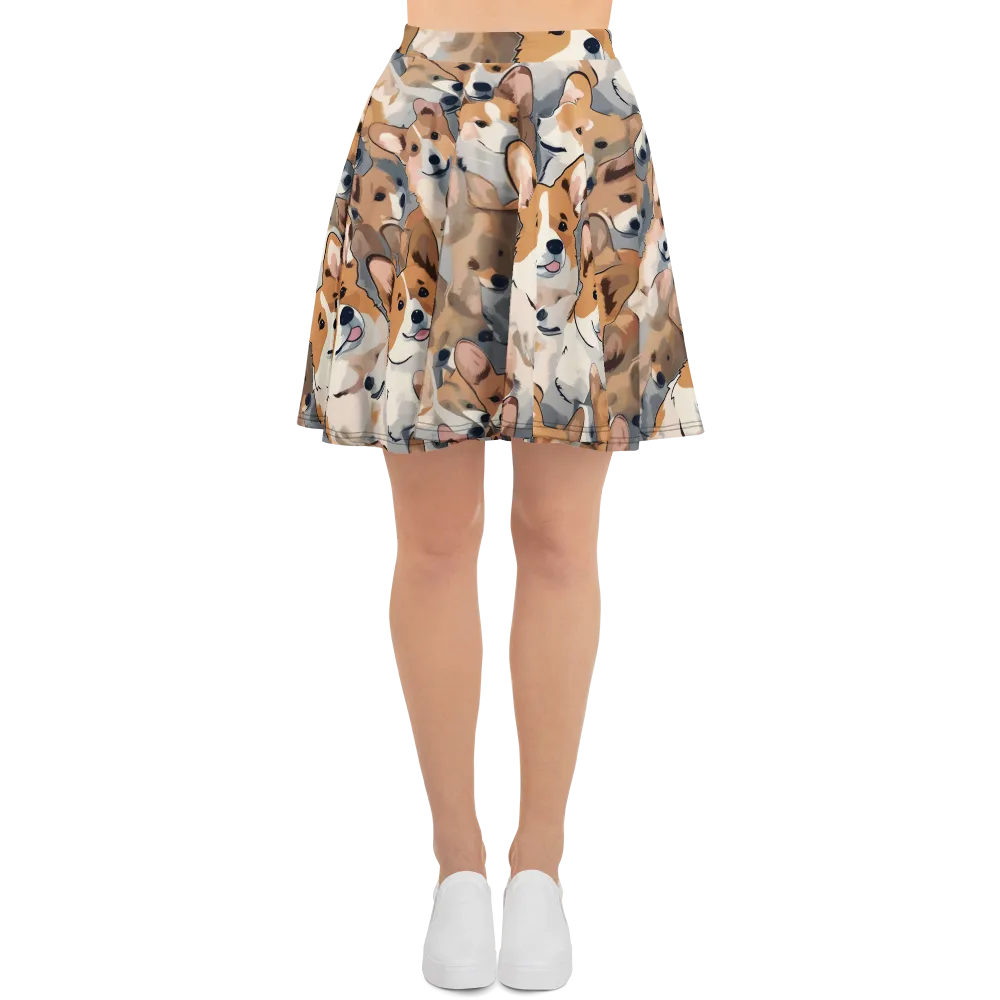 Pembroke Parade on Skater Skirt — Front