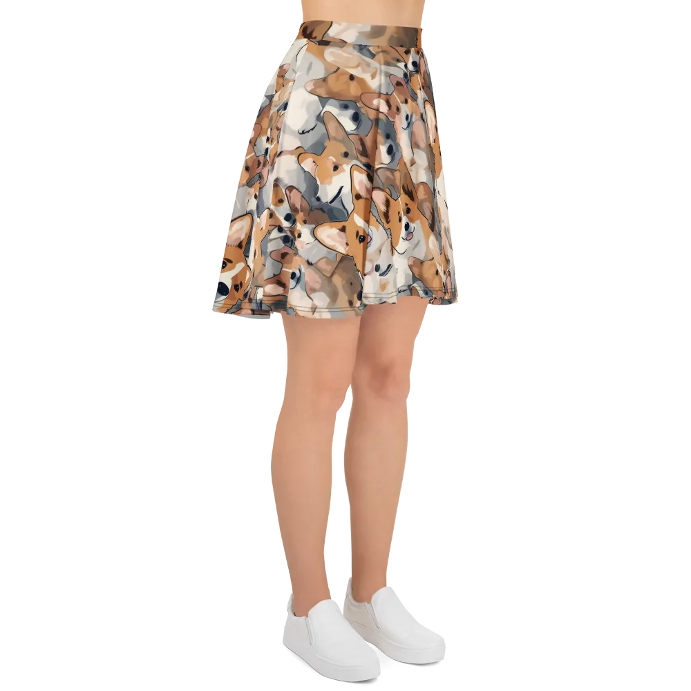 Pembroke Parade on Skater Skirt — Right