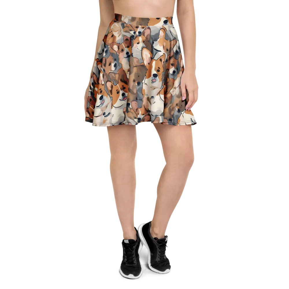 Pembroke Parade on Skater Skirt — Front