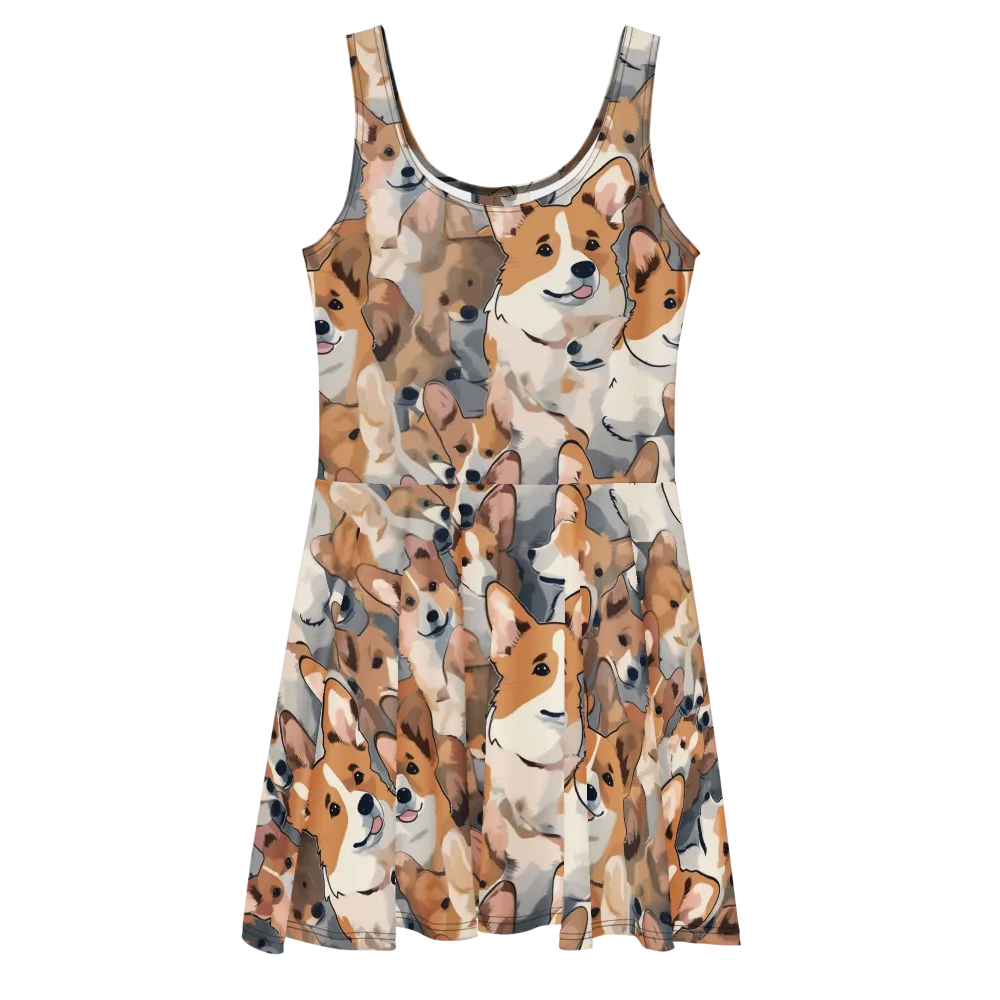 Pembroke Parade on Skater Dress — Front