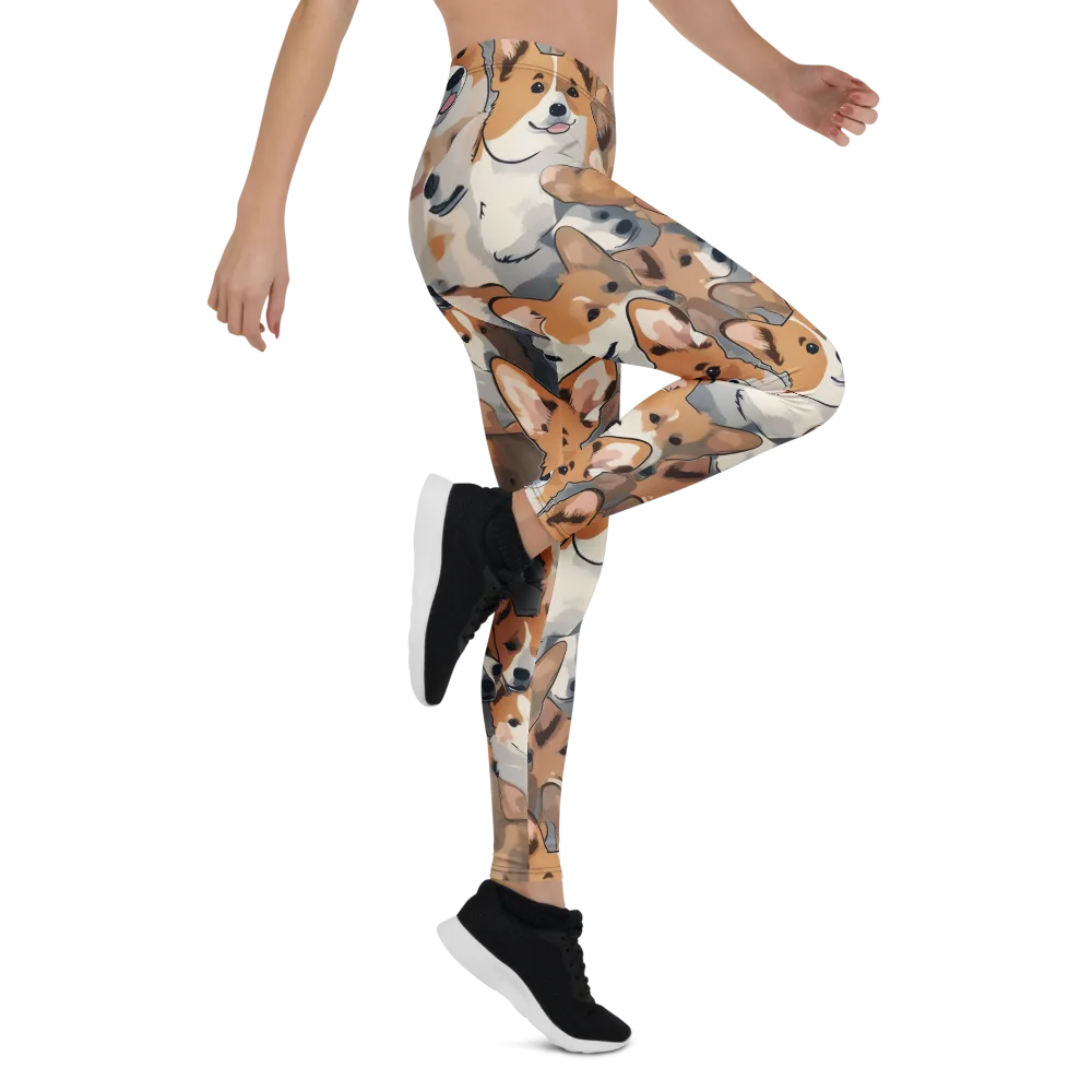 Pembroke Parade on Leggings — Right