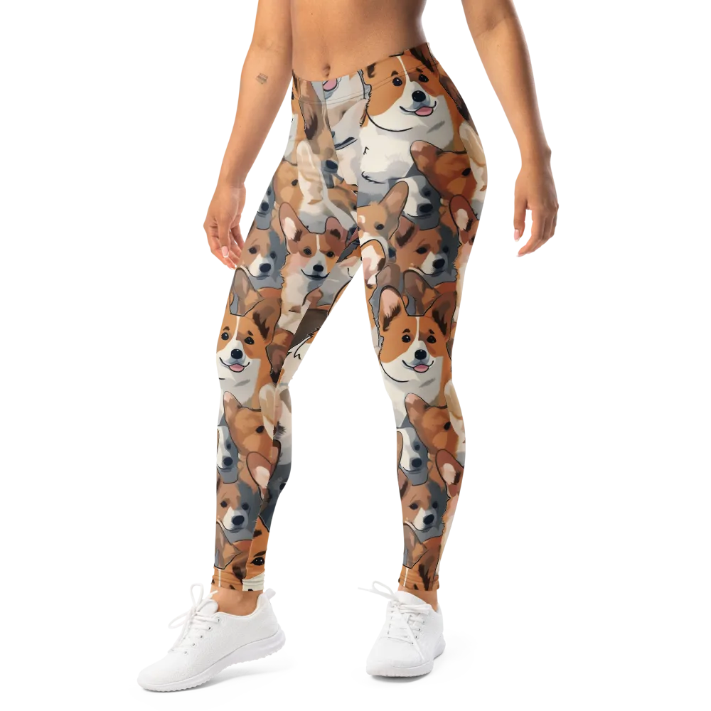 Pembroke Parade on Leggings — Left Front