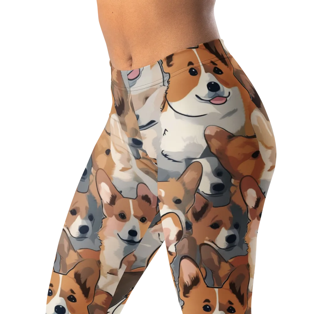 Pembroke Parade on Leggings — Left Front
