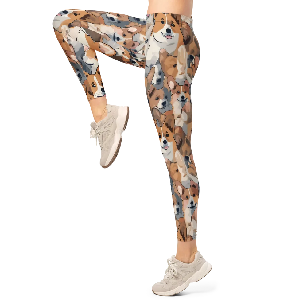 Pembroke Parade on Leggings — Left