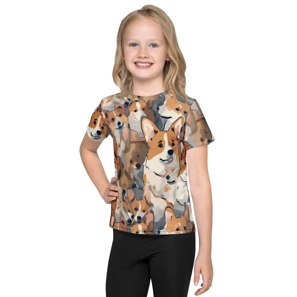 Pembroke Parade on Kids Crew Neck T-Shirt — Front