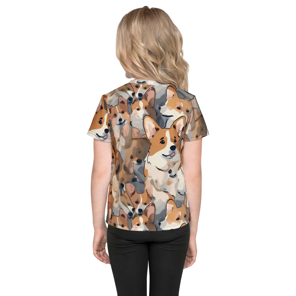 Pembroke Parade on Kids Crew Neck T-Shirt — Back