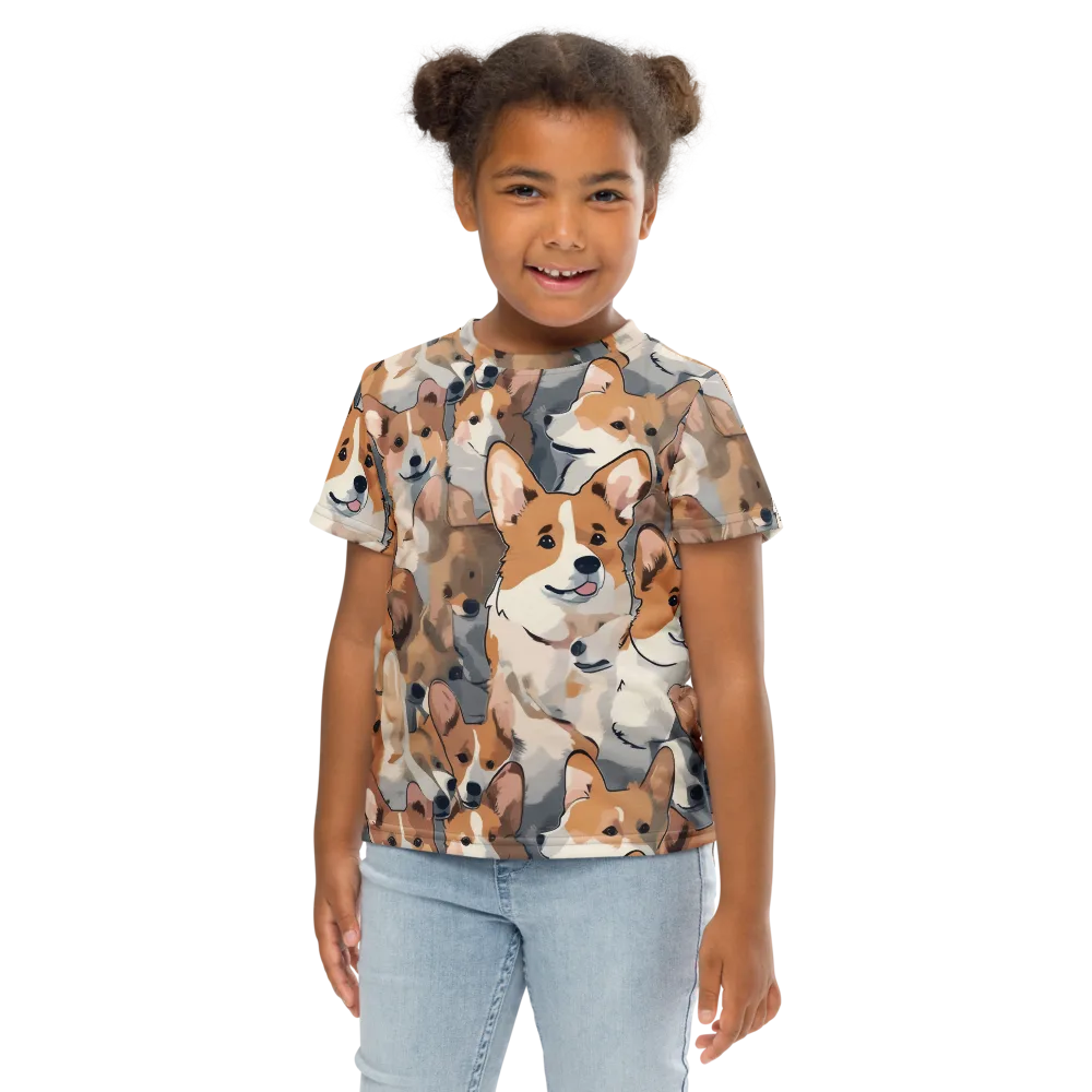 Pembroke Parade on Kids Crew Neck T-Shirt — Front